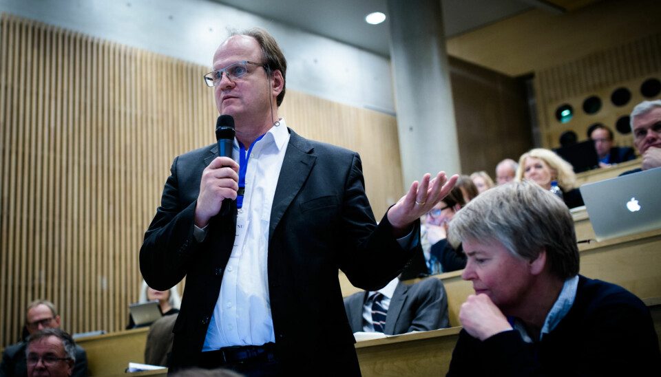 Rektor på Universitetet i Agder (UiA), Frank Reichert. Foto: Henriette Dæhli