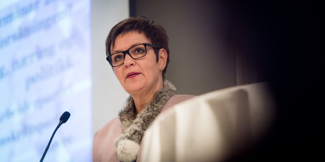 Anne Tingelstad Wøien , fagsjef i Virke, slår et slag for barnehagelærere utdanna på Steinerhøyskolen. Foto: Skjalg Bøhmer Vold Anne Tingelstad Wøien , fagsjef i Virke, slår et slag for barnehagelærere utdanna på Steinerhøyskolen. Foto: Skjalg Bøhmer Vold