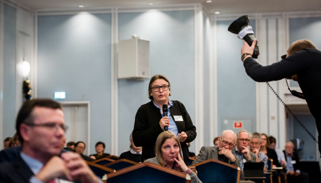 Prorektor Ragnhild Hennum på Universitetet i Oslo er svært glad for at de fikk medhold Høyesterett i saken om fortrinnsrett. Foto: Skjalg Bøhmer Vold