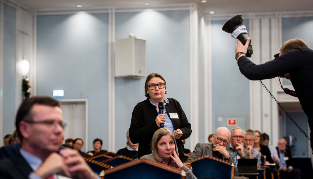 Prorektor Ragnhild Hennum på Universitetet i Oslo er svært glad for at de fikk medhold Høyesterett i saken om fortrinnsrett. Foto: Skjalg Bøhmer Vold Prorektor Ragnhild Hennum på Universitetet i Oslo er svært glad for at de fikk medhold Høyesterett i saken om fortrinnsrett. Foto: Skjalg Bøhmer Vold