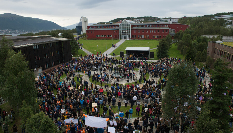 Studiestart i Tromsø. Foto: UiT