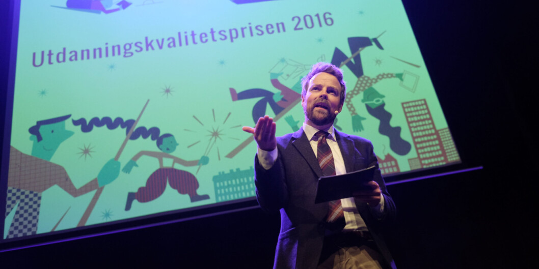 Nokut-konferansen 2016. Prisvinnere. Foto: Ketil Blom Haugstulen Nokut-konferansen 2016. Prisvinnere. Foto: Ketil Blom Haugstulen
