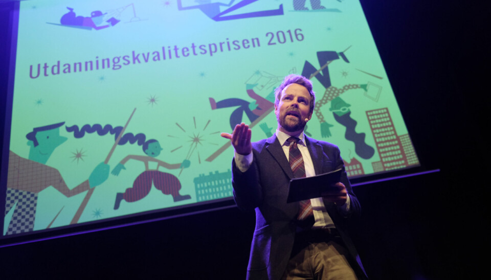 Nokut-konferansen 2016. Prisvinnere. Foto: Ketil Blom Haugstulen