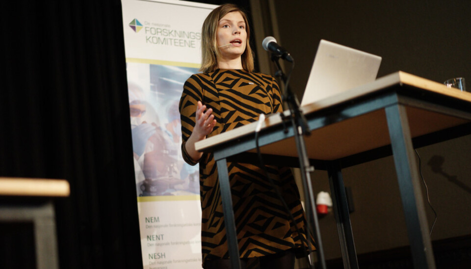 SAIH-president, Inga Marie Nymo Riseth, is worried about the escalating attacks globally on academia. Photo: Ketil Blom