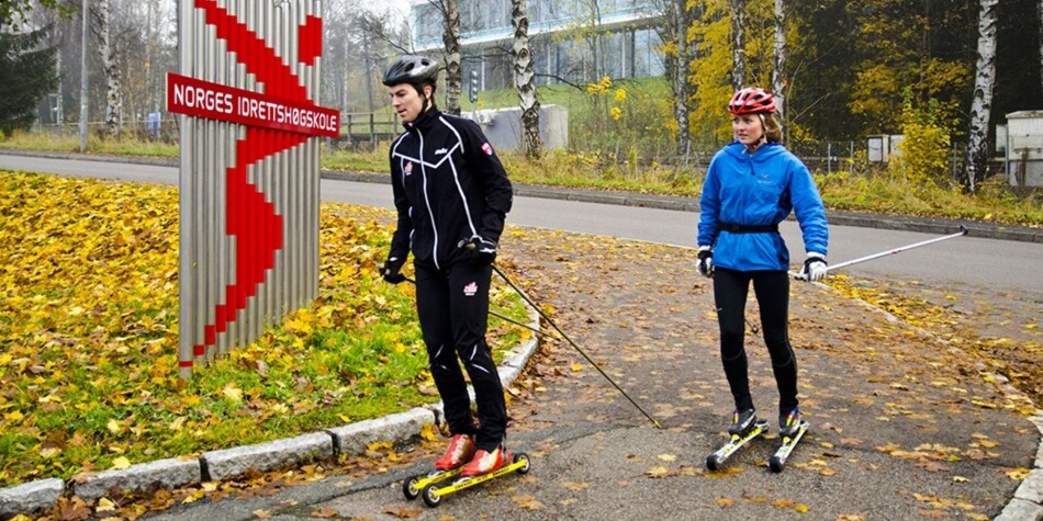 Studenter ved Norges idrettshøyskole. prorektor på Høyskolen Kristiania er opptatt av tilrettelegging av utdanning, også for toppidrettsutøvere. Foto: NIH Studenter ved Norges idrettshøyskole. prorektor på Høyskolen Kristiania er opptatt av tilrettelegging av utdanning, også for toppidrettsutøvere. Foto: NIH