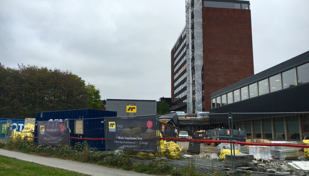 Tre universiteter får milder til rehabilitering av sine bygg i 2017, blant dem Universitetet i Oslo. Foto: Sofie Vega Wollbraaten Tre universiteter får milder til rehabilitering av sine bygg i 2017, blant dem Universitetet i Oslo. Foto: Sofie Vega Wollbraaten