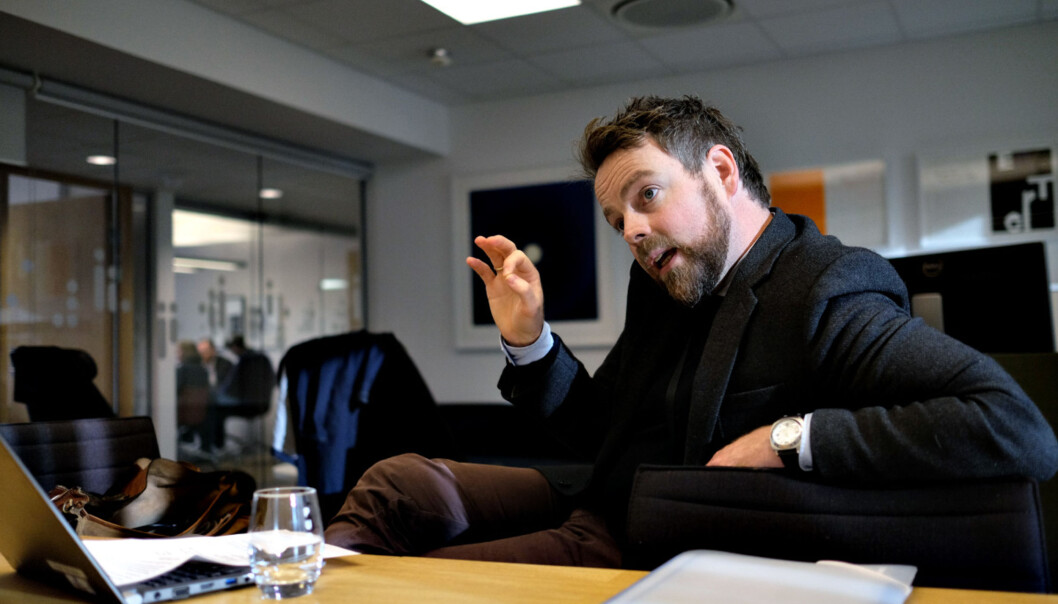 —Det er først med statsbudsjettet nå at både vi og institusjonene får se hvordan dette vil slå ut, sier statsråd Torbjørn Røe Isaksen om ny finansieringsmodell i høyere utdanning som legges fram i morgen. —Det er først med statsbudsjettet nå at både vi og institusjonene får se hvordan dette vil slå ut, sier statsråd Torbjørn Røe Isaksen om ny finansieringsmodell i høyere utdanning som legges fram i morgen.