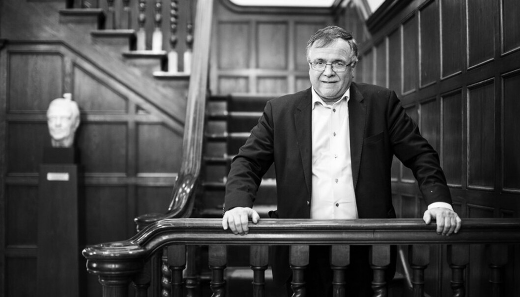 Universitetsdirektør Kjell Bernstrøms beste tips for å ikke miste jobben. Foto: Ingvild Festervoll Melien Universitetsdirektør Kjell Bernstrøms beste tips for å ikke miste jobben. Foto: Ingvild Festervoll Melien