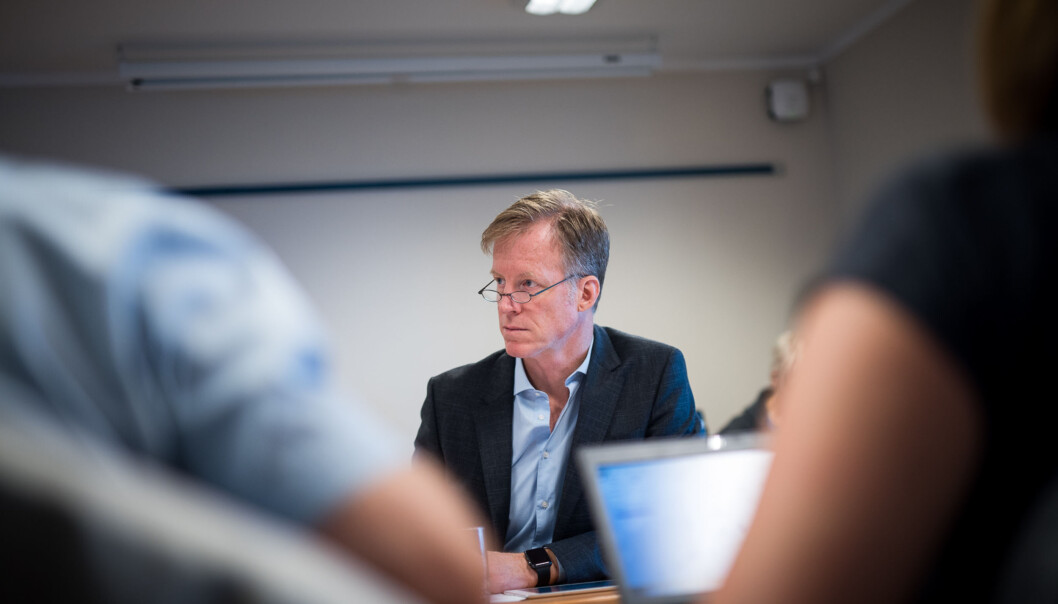Vi skal ha oppmerksomhet om dette ved utlysninger, sammensetning av ledergrupper, profil på studentkull, komitésammensetninger og mye annet, sier HiOA-rektor Curt Rice når det gjelder likestilling. Foto: Skjalg Bøhmer Vold Vi skal ha oppmerksomhet om dette ved utlysninger, sammensetning av ledergrupper, profil på studentkull, komitésammensetninger og mye annet, sier HiOA-rektor Curt Rice når det gjelder likestilling. Foto: Skjalg Bøhmer Vold