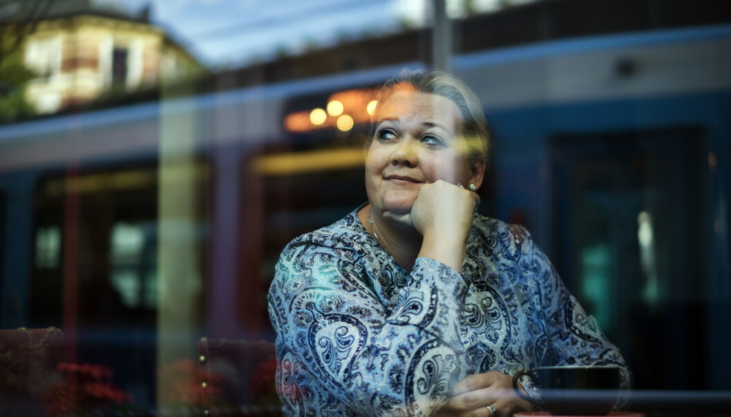 — Jeg vil ikke at noen andre skal ha den oppveksten jeg har hatt, sier Renathe Arevoll, som nettopp har begynt å studere barnevernspedagogikk. — Jeg vil ikke at noen andre skal ha den oppveksten jeg har hatt, sier Renathe Arevoll, som nettopp har begynt å studere barnevernspedagogikk.