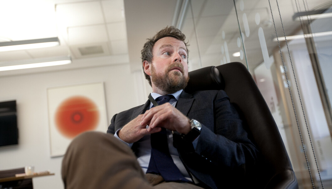 — Jeg helt enig med Petter Aaslestad i at vi burde forske ikke bare mer, men bedre, sier Torbjørn Røe Isaksen. Foto: Nicklas Knudsen — Jeg helt enig med Petter Aaslestad i at vi burde forske ikke bare mer, men bedre, sier Torbjørn Røe Isaksen. Foto: Nicklas Knudsen