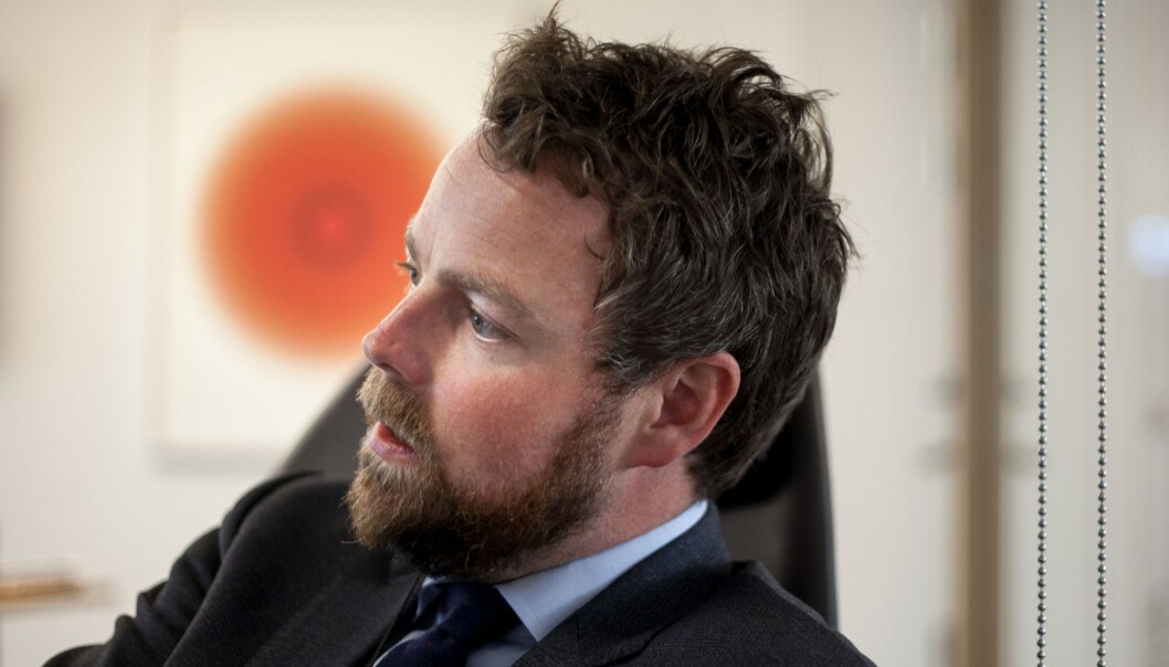 Kunnskapsminister og Statsråd Thorbjørn Røe Isaksen Foto: Nicklas Knudsen Kunnskapsminister og Statsråd Thorbjørn Røe Isaksen Foto: Nicklas Knudsen