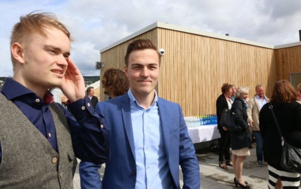 Næringsbygg blei eit moderne studenthus