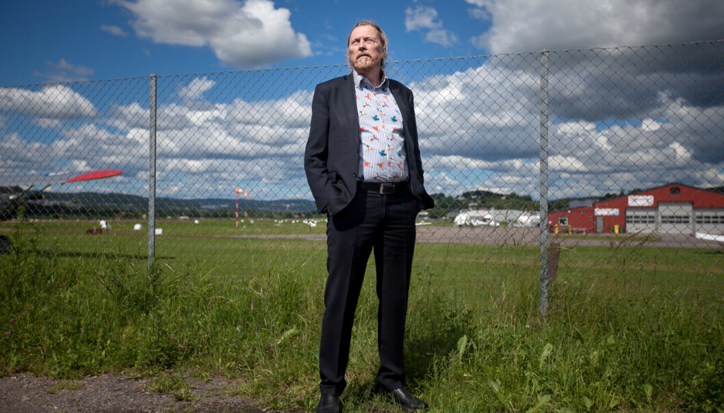 Professor og leder ved Institutt for produktdesign ved Høgskolen i Oslo og Akershus, Gunnar H. Gundersen, tenker stort om et framtidig universitet. Foto: Nicklas Knudsen Professor og leder ved Institutt for produktdesign ved Høgskolen i Oslo og Akershus, Gunnar H. Gundersen, tenker stort om et framtidig universitet. Foto: Nicklas Knudsen