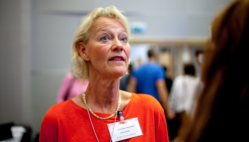 — Arbeid for likestilling må være meritterende og finne et måte på hvordan verdsette dette, mener professor Anna Wahl. Foto: Nicklas Knudsen — Arbeid for likestilling må være meritterende og finne et måte på hvordan verdsette dette, mener professor Anna Wahl. Foto: Nicklas Knudsen