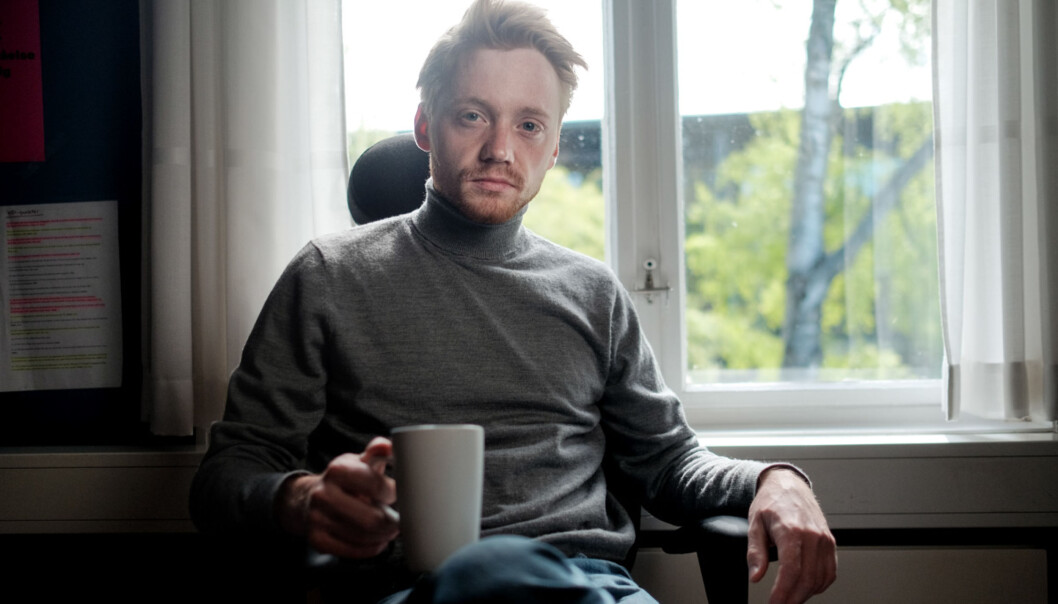 Leder for Studentparlamentet ved Universitetet i Oslo, og kandidat til ledervervet i Norsk studentorganisasjon, Hans Christian Paulsen mener studenthelse er viktig. Foto: Ketil Blom Leder for Studentparlamentet ved Universitetet i Oslo, og kandidat til ledervervet i Norsk studentorganisasjon, Hans Christian Paulsen mener studenthelse er viktig. Foto: Ketil Blom