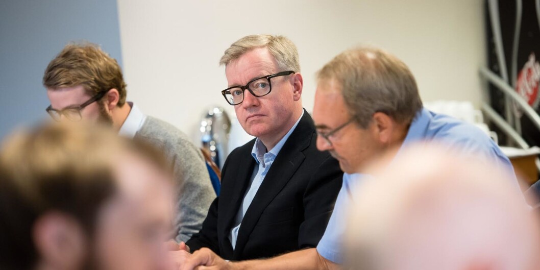Tidligere byråd i Oslo, Torger Ødegaard (H), kom med sterke utfall mot fagforeningene ved Høgskolen i Oslo og Akserhus under tirsdagens styremøte. Arkivfoto: Skjalg Bøhmer Vold Tidligere byråd i Oslo, Torger Ødegaard (H), kom med sterke utfall mot fagforeningene ved Høgskolen i Oslo og Akserhus under tirsdagens styremøte. Arkivfoto: Skjalg Bøhmer Vold