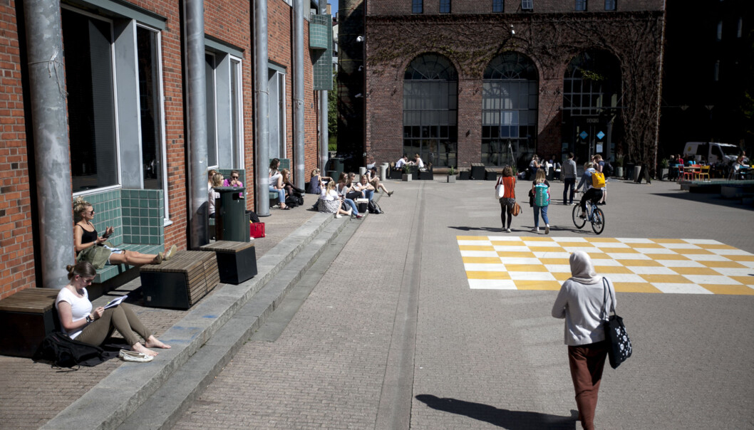 Høgskolen i Oslo og Akershus vurderer å flytte et fakultet til et nytt campus på Lillestrøm. Illustrasjonsfoto fra HiOAs campus Pilestredet. Foto: Nicklas Knudsen Høgskolen i Oslo og Akershus vurderer å flytte et fakultet til et nytt campus på Lillestrøm. Illustrasjonsfoto fra HiOAs campus Pilestredet. Foto: Nicklas Knudsen