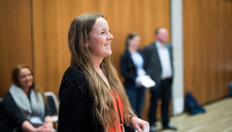 Hvem skal overta ledervervet etter Marianne Andenæs (bildet) i neste periode? Lederdebatt mellom kandidatene Mats Beldo, Pål Adrian Ryen og Hans Christian Paulsen i Trondheim mandag kveld. Foto: Skjalg Bøhmer Vold Hvem skal overta ledervervet etter Marianne Andenæs (bildet) i neste periode? Lederdebatt mellom kandidatene Mats Beldo, Pål Adrian Ryen og Hans Christian Paulsen i Trondheim mandag kveld. Foto: Skjalg Bøhmer Vold