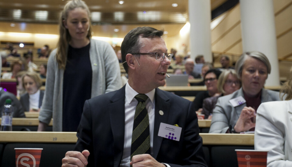Rektor ved UiB Dag Rune Olsen Foto: Nicklas Knudsen