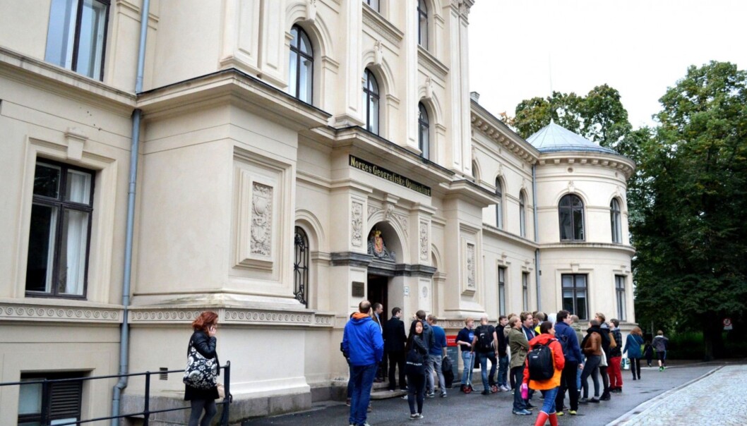 St.Olavsgate 32 på Tullinløkka i Oslo sentrum kan bli oslostudentenes nye storstue. St.Olavsgate 32 på Tullinløkka i Oslo sentrum kan bli oslostudentenes nye storstue.