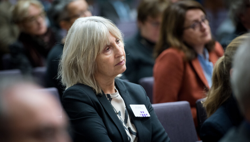 Marit Boyesen har tre og et halvt år igjen av sin andre valgte periode som rektor på Universitetet i Stavanger. 8. juni skal styret diskutere om man skal ha valgt eller ansatt rektor fra 2020. Foto: Skjalg Bøhmer Vold Marit Boyesen har tre og et halvt år igjen av sin andre valgte periode som rektor på Universitetet i Stavanger. 8. juni skal styret diskutere om man skal ha valgt eller ansatt rektor fra 2020. Foto: Skjalg Bøhmer Vold