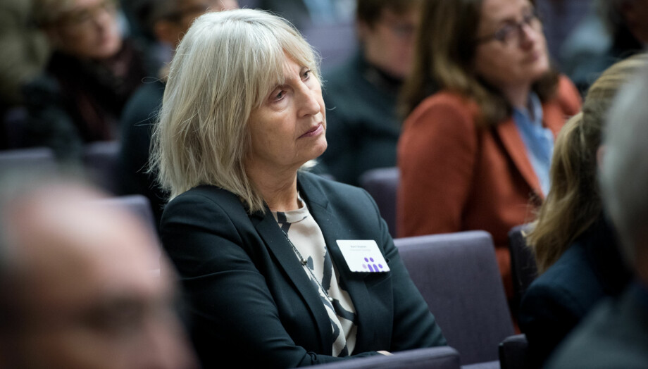 Rektor ved Universitetet i Stavanger Marit Boyesen på Kontaktkonferansen 2016.