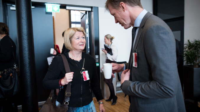 UiT-rektor Anne Husebekk og rektor på OsloMet, Curt Rice. Foto: Skjalg Bøhmer Vold UiT-rektor Anne Husebekk og rektor på OsloMet, Curt Rice. Foto: Skjalg Bøhmer Vold