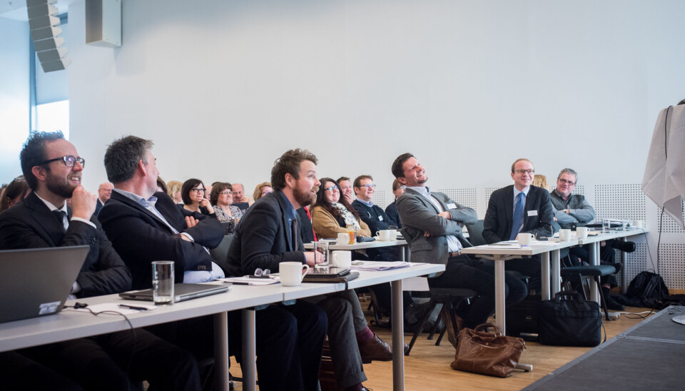 Seminar om nye grunnskolelærerutdanninger på Gardermoen 16. februar. Foto: Skjalg Bøhmer Vold
