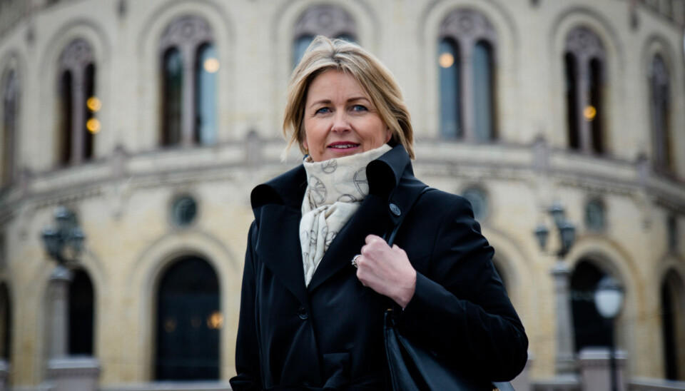 Kristin Vinje, høyrepolitiker og stortingsrepresentant i kirke-, utdannings- og forskningskomiteen på Stortinget. Foto: Henriette Dæhli