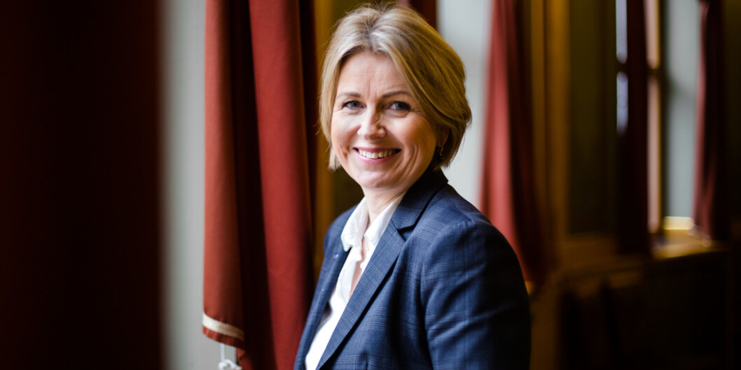 Kristin Vinje, høyrepolitiker og stortingsrepresentant i kirke-, utdannings- og forskningskomiteen på Stortinget. Foto: Henriette Dæhli Kristin Vinje, høyrepolitiker og stortingsrepresentant i kirke-, utdannings- og forskningskomiteen på Stortinget. Foto: Henriette Dæhli
