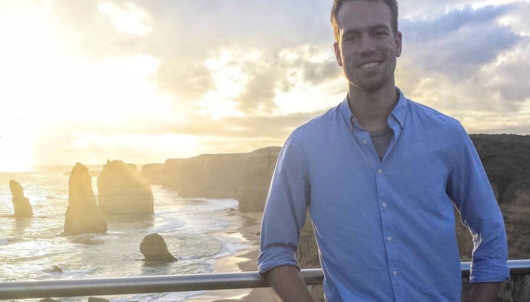 Færre norske studenter reiser på utveksling. En student som har tatt valget om å reise ut er Kristian Elset Bø. Han studerer på NTNU og tar ett år av sin sivilingeniørgrad i Melbourne. Foto: Privat Færre norske studenter reiser på utveksling. En student som har tatt valget om å reise ut er Kristian Elset Bø. Han studerer på NTNU og tar ett år av sin sivilingeniørgrad i Melbourne. Foto: Privat