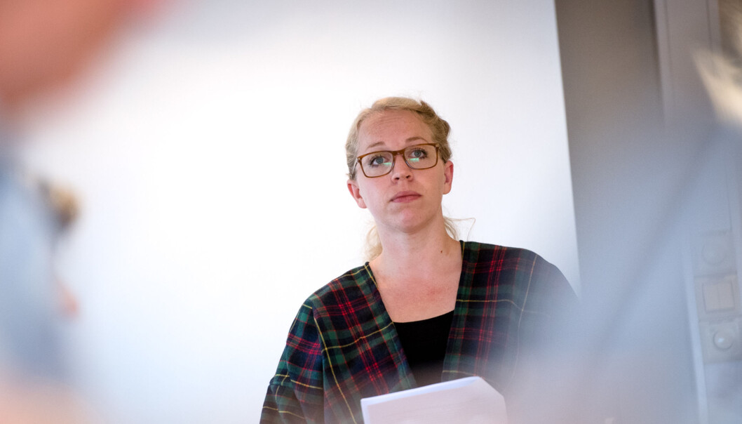 Studentombud ved Høgskolen i Oslo og Akershus (HiOA), Anita Tøien Johansen, mener at både studenter og tilsatte er fornøyde med ombudsordningen. Foto: Skjalg Bøhmer Vold Studentombud ved Høgskolen i Oslo og Akershus (HiOA), Anita Tøien Johansen, mener at både studenter og tilsatte er fornøyde med ombudsordningen. Foto: Skjalg Bøhmer Vold