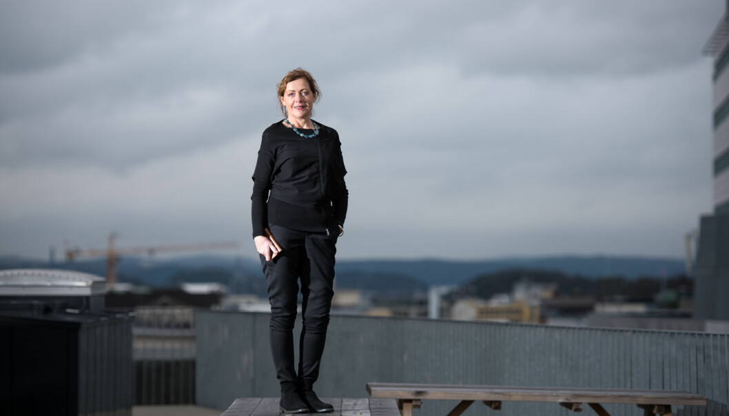 Unni Hembre er ny leder for det største instituttet på Høgskolen i Oslo og Akershus, Institutt for sykepleie og helsefremmende arbeid. Foto: Skjalg Bøhmer Vold