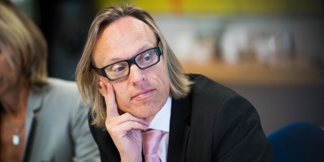 Morten Irgens, prorektor for forskning på OsloMet, søkte jobben for fire nye år, men styret valgt å ikke ansette i dag. Foto: Skjalg Bøhmer Vold Morten Irgens, prorektor for forskning på OsloMet, søkte jobben for fire nye år, men styret valgt å ikke ansette i dag. Foto: Skjalg Bøhmer Vold