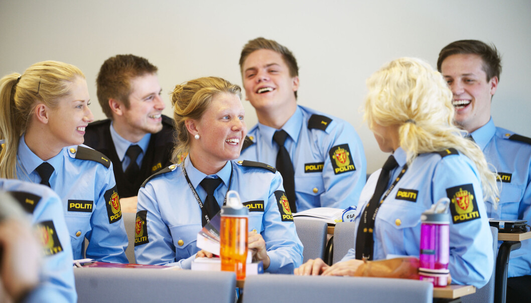 Politistudenter er landets mest fornøyde. Foto: Bjørn Erik Rygg Lunde, Politihøgskolen Foto: Politistudenter er landets mest fornøyde. Foto: Bjørn Erik Rygg Lunde, Politihøgskolen Foto: