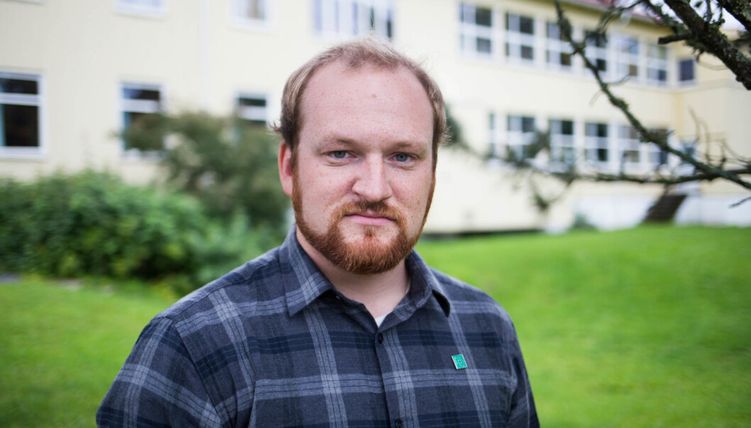 Pål Adrian Ryen, sittende nestleder i NSO, vil bli leder og stiller mot Mats Beldo fra UiT Norges arktiske universitet. Foto: Øyvind Aukrust Pål Adrian Ryen, sittende nestleder i NSO, vil bli leder og stiller mot Mats Beldo fra UiT Norges arktiske universitet. Foto: Øyvind Aukrust