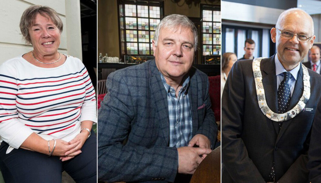 Rektor Liv Reidun Grimstvedt i Stord/Haugesund, Rasmus Stokke i Sogn og Fjordane og Ole-Gunnar Søgnen ved Høgskolen i Bergen kjem med fusjonsutgreiing til jul. Rektor Liv Reidun Grimstvedt i Stord/Haugesund, Rasmus Stokke i Sogn og Fjordane og Ole-Gunnar Søgnen ved Høgskolen i Bergen kjem med fusjonsutgreiing til jul.