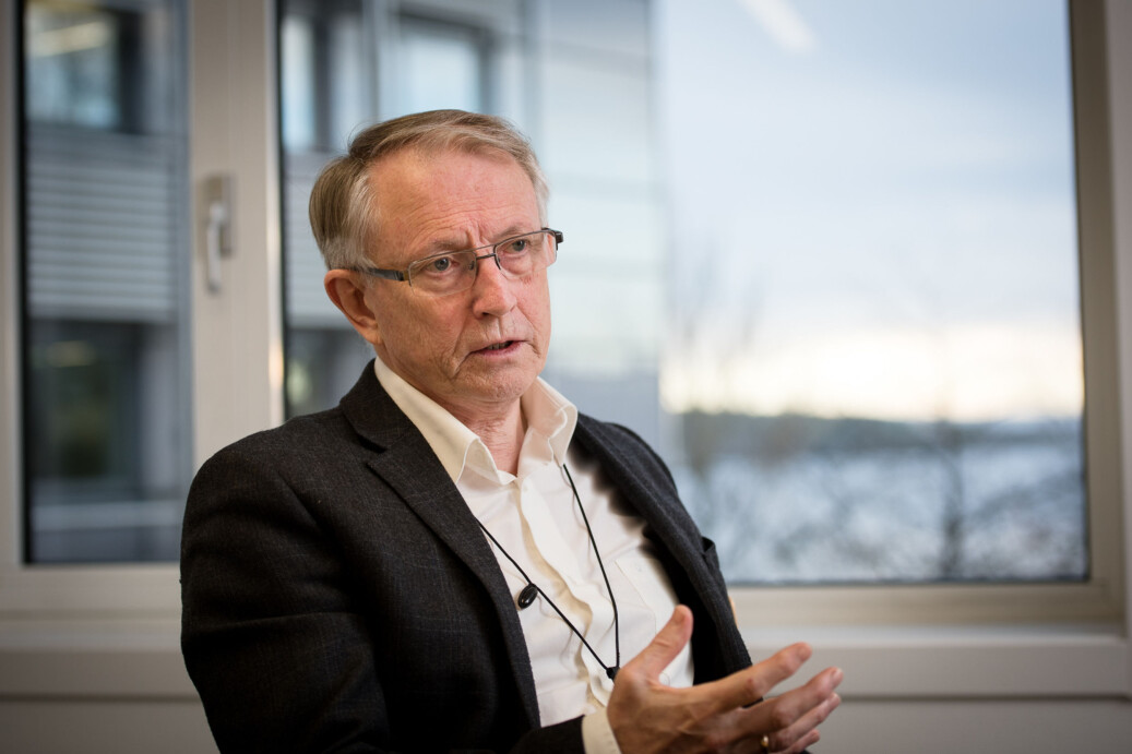 Styreleiar på HVL, Arvid Hallén, meinte det var viktig å få eit vedtak i saka om organisering. Foto: Skjalg Bøhmer Vold Styreleiar på HVL, Arvid Hallén, meinte det var viktig å få eit vedtak i saka om organisering. Foto: Skjalg Bøhmer Vold