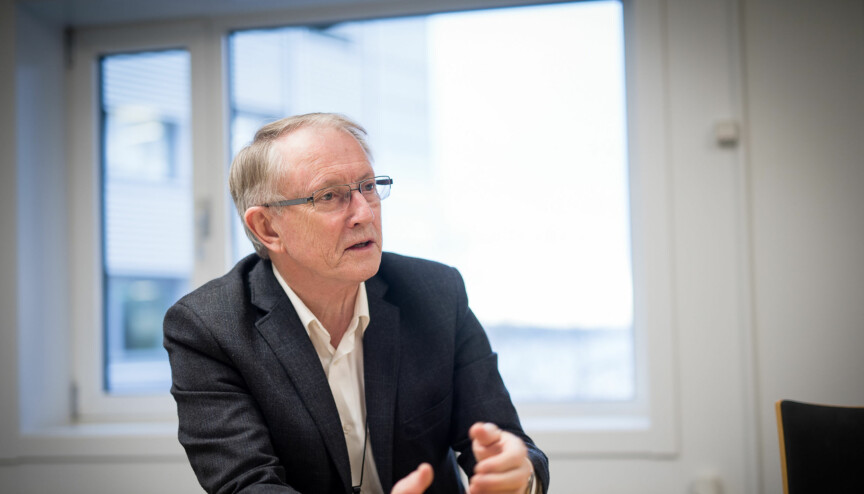 Arvid Hallén, styreleder ved Høgskulen på Vestlandet. Foto: Skjalg Bøhmer Vold