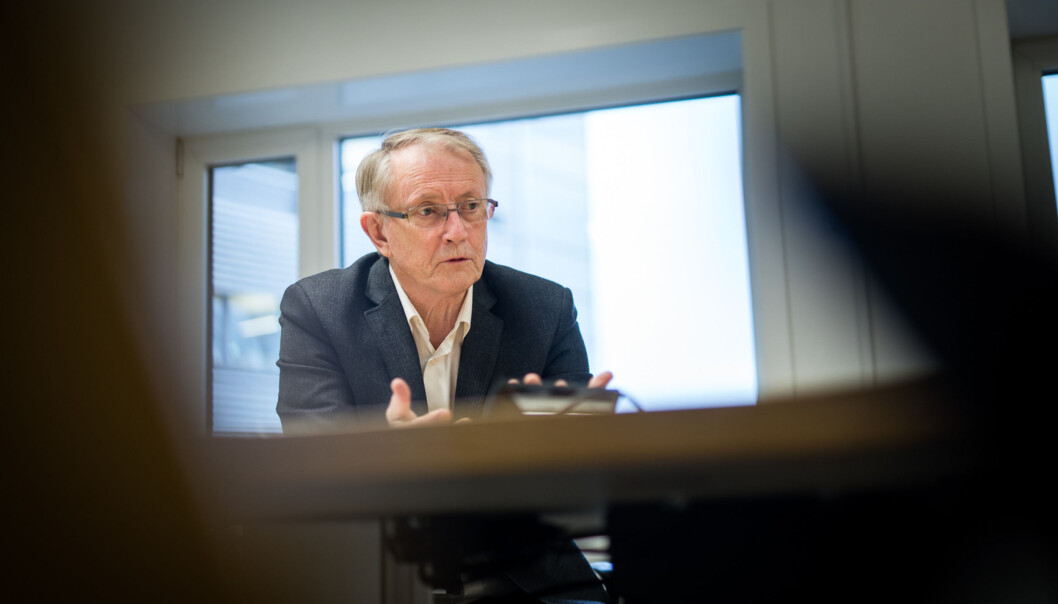 Styreleder på Høgskulen på Vestlandet, Arvid Hallén. Foto: Skjalg Bøhmer Vold Styreleder på Høgskulen på Vestlandet, Arvid Hallén. Foto: Skjalg Bøhmer Vold
