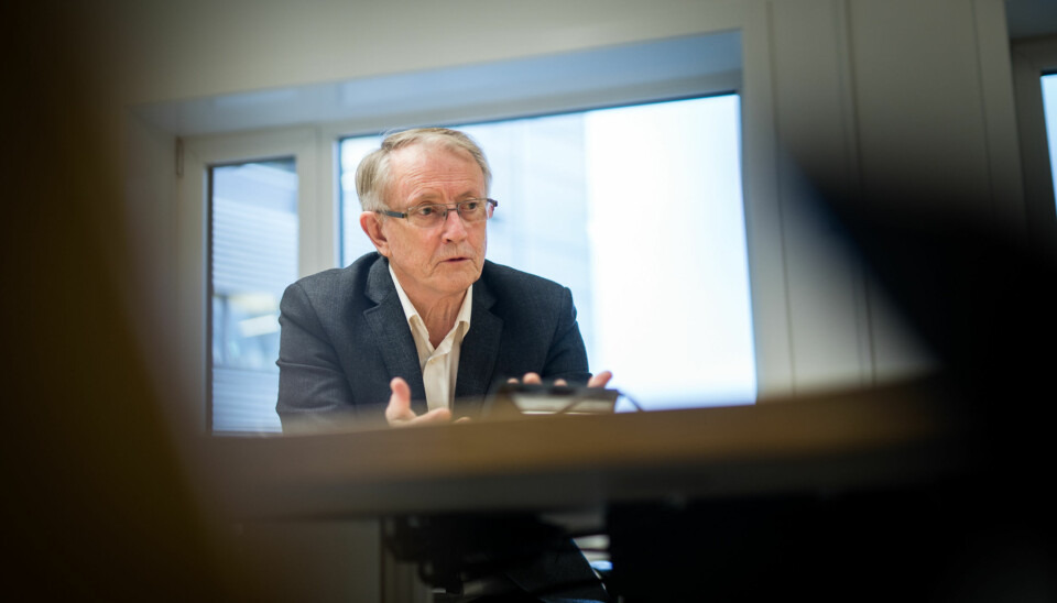 Direktør i Forskningsrådet, Arvid Hallén, har tro på at kuttene kan tas ved naturlig avgang. Foto: Skjalg Bøhmer Vold