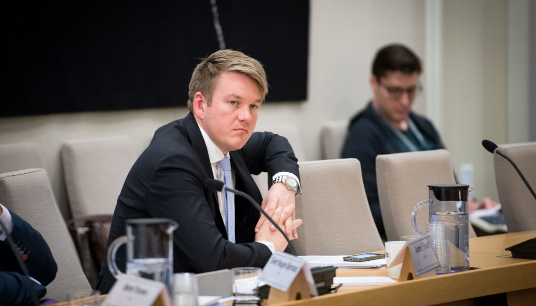 Anders Tyvand fra KrF i Kirke-, utdannings- og forskningskomiteen. Foto: Skjalg Bøhmer Vold Anders Tyvand fra KrF i Kirke-, utdannings- og forskningskomiteen. Foto: Skjalg Bøhmer Vold