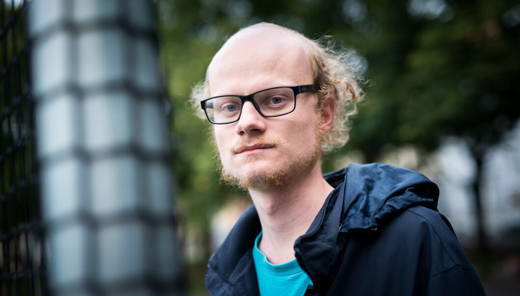 William Sæbø ønsker Gjestelista fra Universitetet i Oslo hjertelig velkommen til Høgskolen i Oslo og Akershus. Foto: Skjalg Bøhmer Vold William Sæbø ønsker Gjestelista fra Universitetet i Oslo hjertelig velkommen til Høgskolen i Oslo og Akershus. Foto: Skjalg Bøhmer Vold