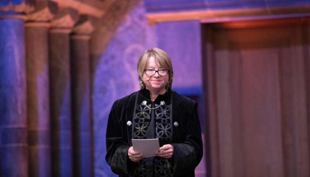 Prorektor for utdanning ved NTNU, Berit Kjeldstad, leder gruppa som jobber med faglig organisering. Prorektor for utdanning ved NTNU, Berit Kjeldstad, leder gruppa som jobber med faglig organisering.