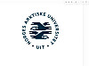 Mørkeblå logo for UiT Norges arktiske universitet på hvit bakgrunn.