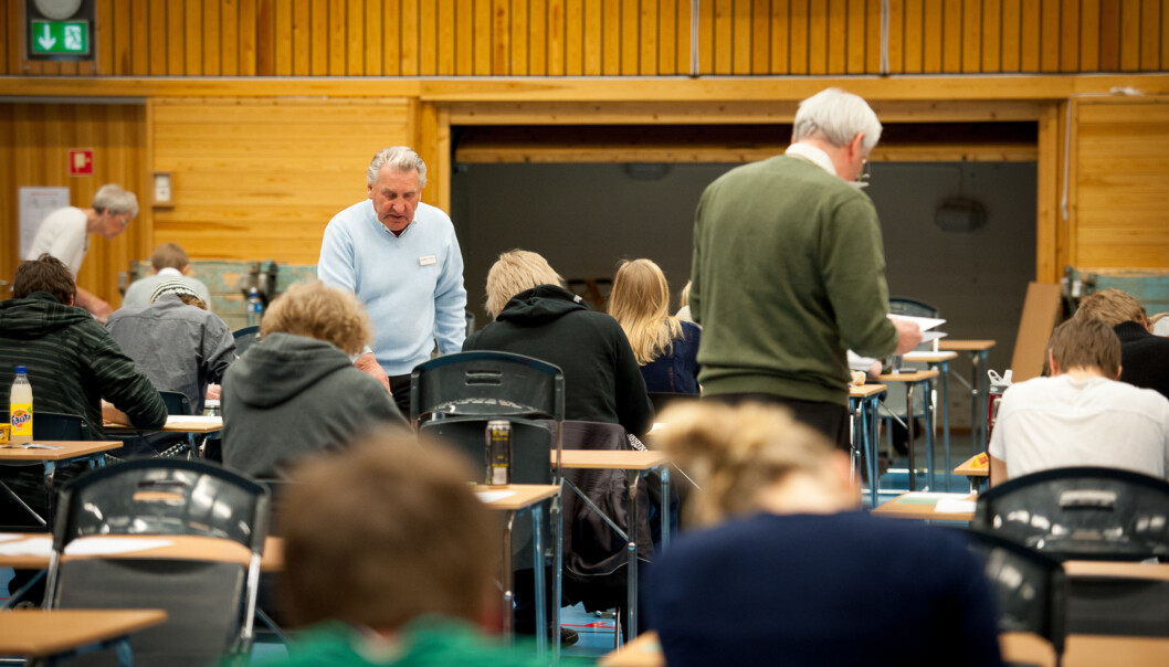 HiOA får påpakk av Språkrådet for manglande tilbod på nynorsk eksamenssett. Foto: Skjalg Bøhmer Vold HiOA får påpakk av Språkrådet for manglande tilbod på nynorsk eksamenssett. Foto: Skjalg Bøhmer Vold