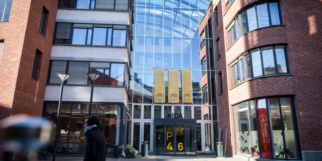 Store deler av fellesadministrasjonen holder til i Pilestredet 46 på Høgskolen i Oslo og Akershus. Ledelsen vil analysere og evaluere sin administrasjon for å finne ressurser til nye oppgaver. Foto: Skjalg Bøhmer Vold Store deler av fellesadministrasjonen holder til i Pilestredet 46 på Høgskolen i Oslo og Akershus. Ledelsen vil analysere og evaluere sin administrasjon for å finne ressurser til nye oppgaver. Foto: Skjalg Bøhmer Vold