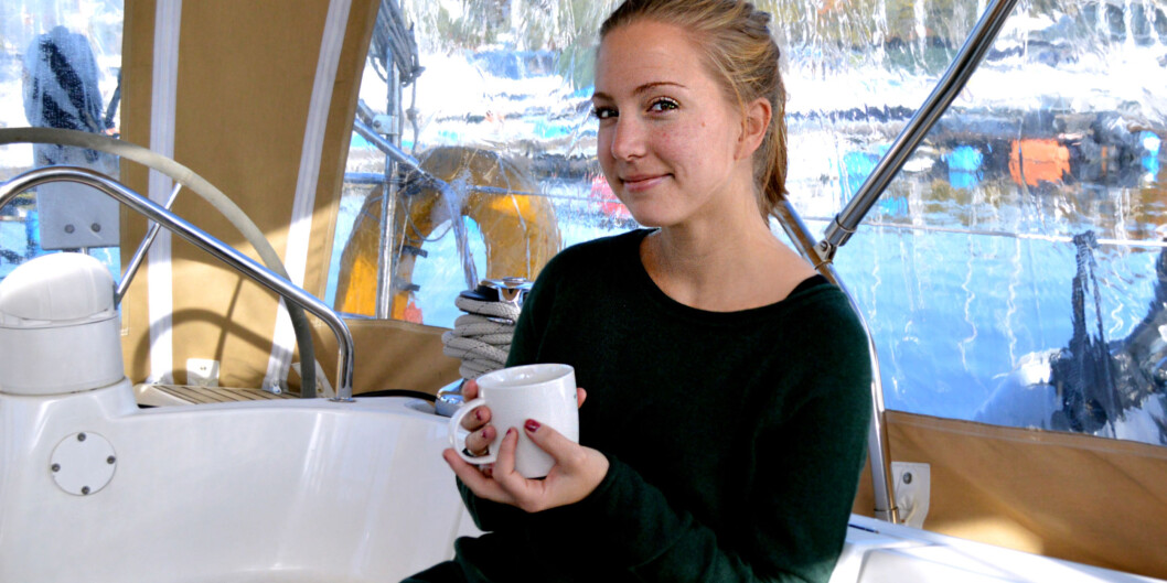 Mangel på studentboliger fører til kreative løsninger, som Karoline Wadseth Aase, som bodde i en seilbåt. Foto: Maja Lindseth Mangel på studentboliger fører til kreative løsninger, som Karoline Wadseth Aase, som bodde i en seilbåt. Foto: Maja Lindseth