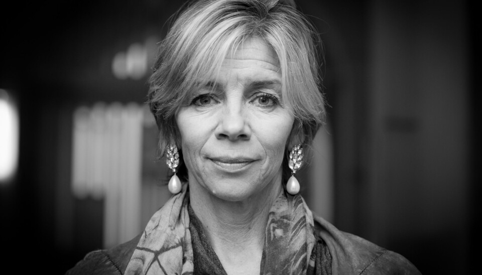 Nina Waaler til friminutt Foto: Skjalg Bøhmer Vold